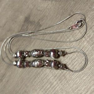 XL Silver Medallions Chain